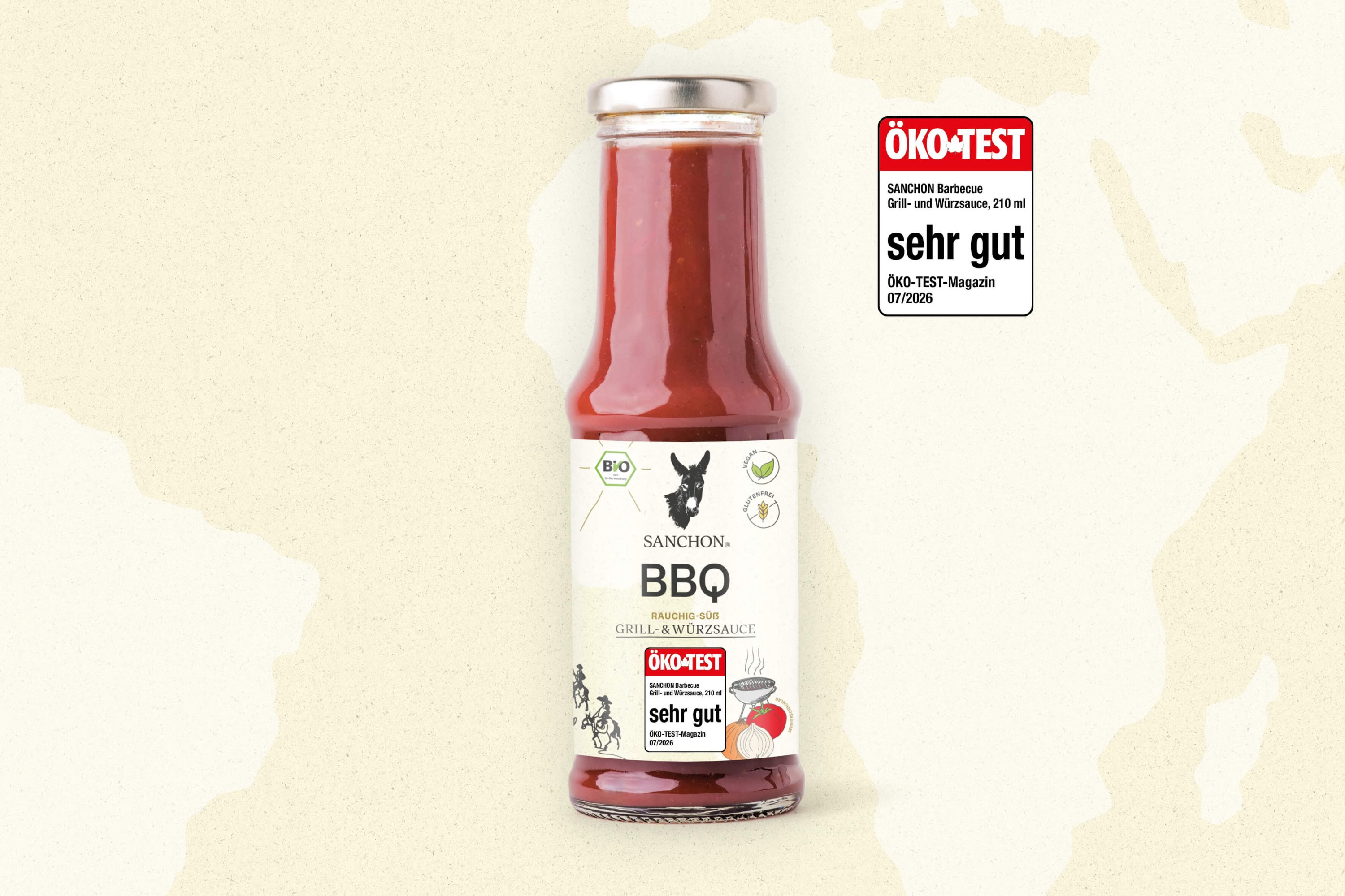 Bio Grill- und Würzsauce BBQ erhält „sehr gut“ von ÖKO-TEST